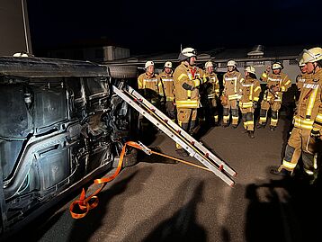 Übung Verkehrsunfall