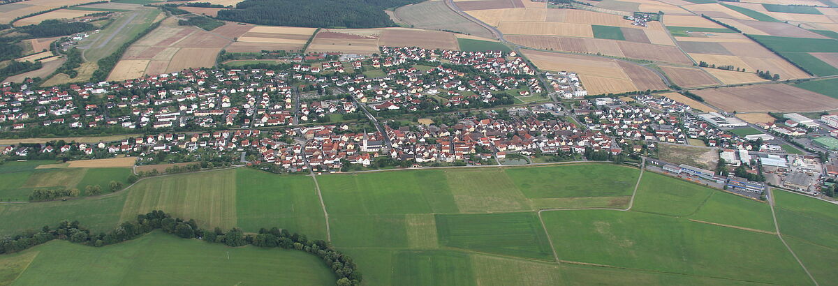 Luftbild Gemeinde Salz