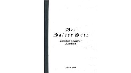 Buchcover Der Sälzer Bote (3. Band)